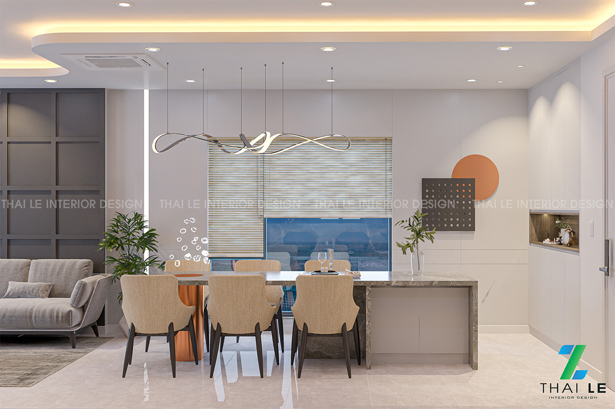 Thiết kế nội thất căn hộ Cardinal Court Q.7 - 100m2